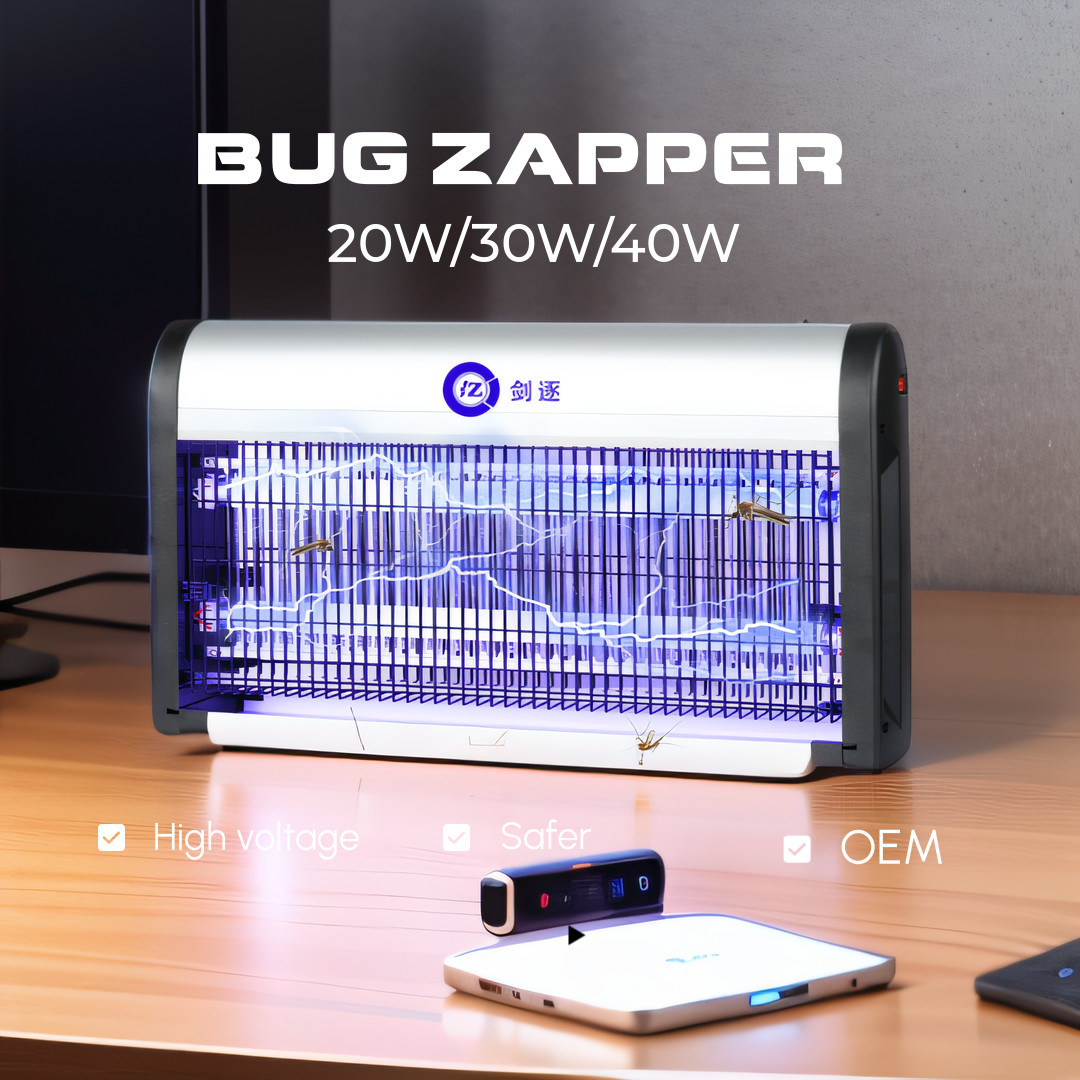 JZ 20W 30W 40W Customized Support Indoor Household Bug Trap Moth Fly Catcher Pest Control Machine Mosquito Lamp