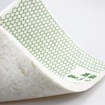 Living Room PU Foam 6mm Underlay For Carpet PE Film Laminate Cellular Green