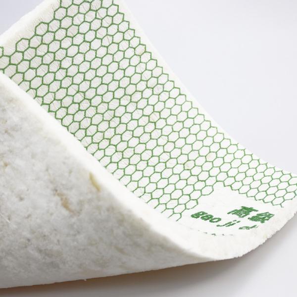 Living Room PU Foam 6mm Underlay For Carpet PE Film Laminate Cellular Green