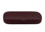Rust Red Clamshell Slim Metal Glasses Case For Kids