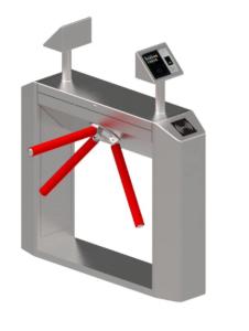 Wholesale SUS316 Tripod Turnstile Gate With Vibration Absorber from china suppliers