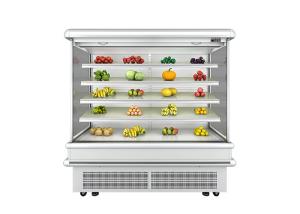 Wholesale 1420L Plug In Multideck Open Chiller Supermarket Display Refrigerator from china suppliers