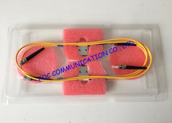 Wideband ST SM fiber optic variable attenuator 1310 / 1550nm Wide Attenuation