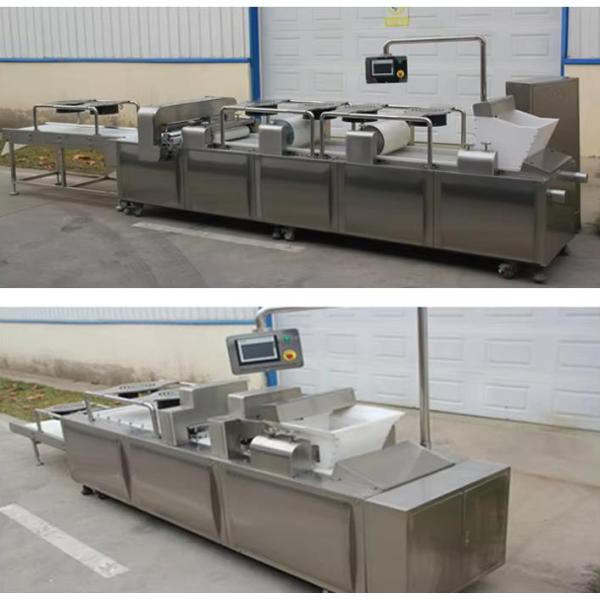 Automatic PLC Control Cereal Bar Making Machine / Peanut Bar Making Machine 9kw