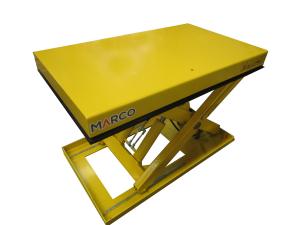 Wholesale 1000kg Marco Hydraulic Single Scissor Lift Table with Hoyer Motor and Bucher Pump from china suppliers