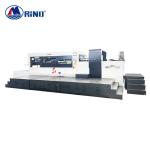 Pizza Box Automatic Carton Box Die Cutting Machine With Lead Edge Feeding
