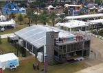 Outdoor Customized Alunimun Sports Hospitality Suite Double Decker Lounge Event