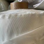 White Woven Fiberglass Cloth Insulation Heat Preservation