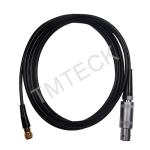 EQUV. Krautkramer UT cable MPKM 2 Lemo 1 To Microdot connector cable for