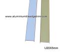 Decorative U Shaped Aluminum Trim / Channel / Brace / Splint For Tile Separation