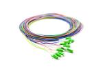 0.9mm 2mm 3mm Fiber Optic Pigtails LC SC ST FC PC UPC APC Simplex Singlemode