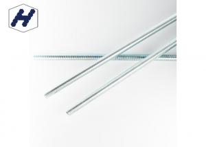China ASTM A193 4140 Threaded Rod Zinc Plated Length 5000mm Threaded Steel Bar on sale