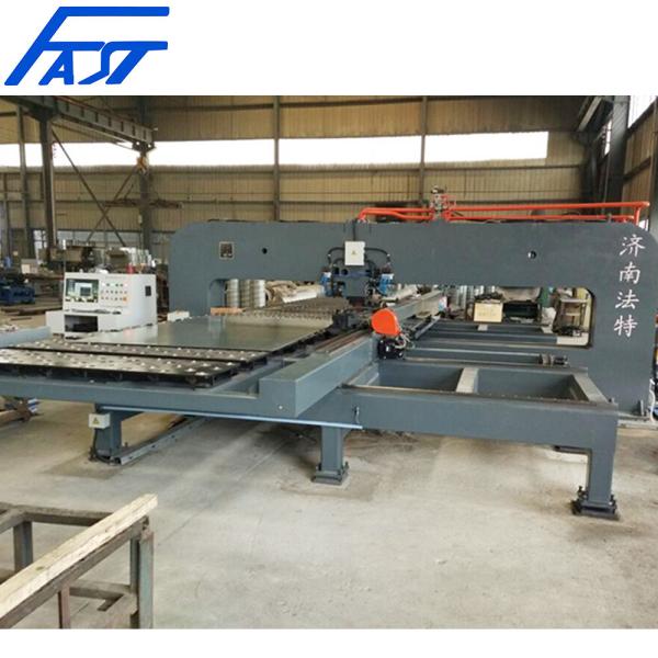 Jinan FAST Customized Ganty Type CNC Steel Plate Hole Punching Marking Machine