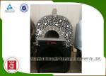 Gas Napoli Italy Pizza Oven Lava Rock Baseplate Ceramic Tile Decorated