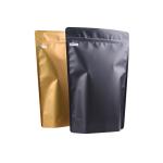 Friendly China Supplier Custom Color Printing Zipper Top One Way Valve Pink Foil