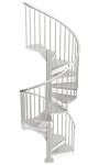 1000mm Height Transparent Acrylic Stair Railing Luxury Aluminium Handrails For