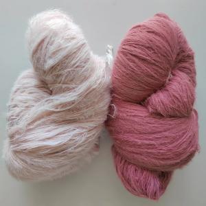 Wholesale Hank Feather Yarn Mink Yarn In Hank For Knitting Sweaters,Socks,Gloves,Hats from china suppliers