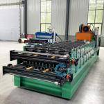Color Steel Profile Hydraulic Double Layer Sheet Metal Roofing Machine PLC