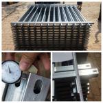 Modern Zinc Steel Metal Picket Fence Black Galvanized 6x8 Security Wrought Iron