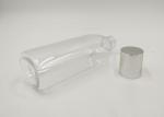 Round Boston Custom Cosmetic Bottles , Clear Plastic Bottles 100ml 200ml OEM
