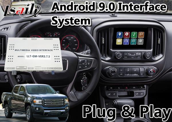 Android 9.0 Carplay video interface for GMC Canyon 2014-2019 mirrorlink