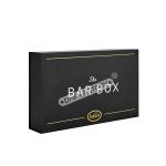 Luxury Black Magnetic Closure Gift Box For Condiment With Paper Divide