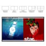 65" Wall Mounted Digital Signage Display Screens Retail Automatic Switch