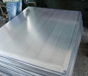 Wholesale High quality Aluminum perforated sheet in high quality from china suppliers