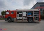 4x2 Drive Large Cab Manual Transmission Gearbox Emergency Fire Rescue Vehicles