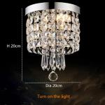 LED Round Ceiling Light with Led Brightness Corridor gold flushmont lights(WH-CA