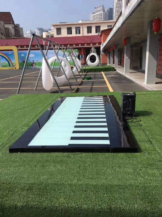 LED Strip Light Illuminated Interactive Piano Dance Floors for DJ Stage Show Event Bar Night Club