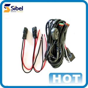 China Customized Waterproof Double LED wire harness/wiring harness for light bar on sale