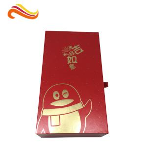 Wholesale Customized Elegant Luxury Gift Boxes , Drawer Gift Packaging Boxes With Printed Paper from china suppliers