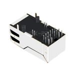 LPJK6071AONL 100/1000 Base-T RJ45 POE Jack Gigabit 1x1 Port Tab Up Orange&Green