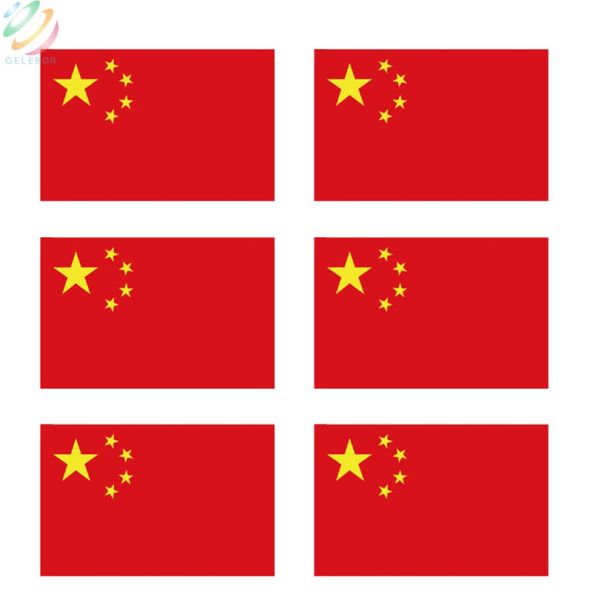 World Countries Flag Patriotic Window Decals Stickers For Notebook Stationery