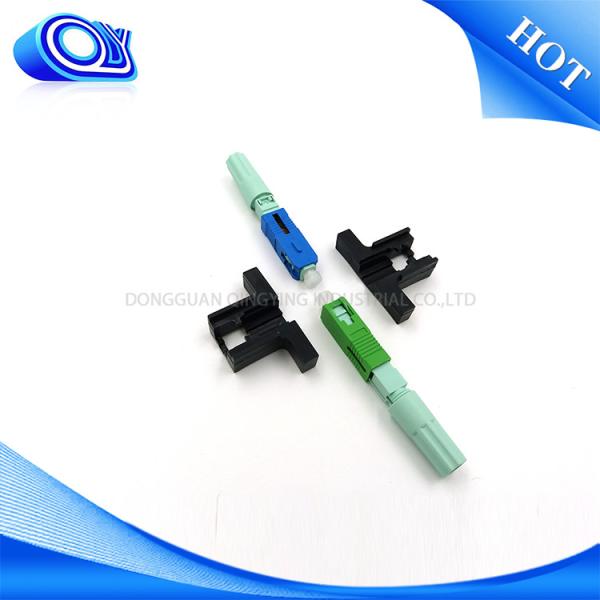 Low Insertion Loss SC APC SC UPC Fiber Optic Fast Connector For Local Area