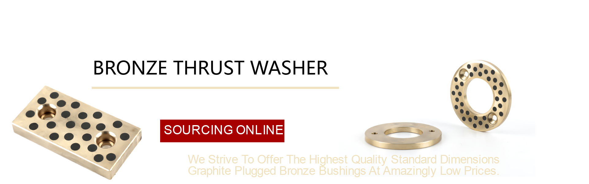 SELF LUBRICATING BRONZE BUSHINGS WITH BALL bearings with graphite insert 
