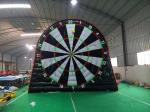 Two Sides Inflatable Sports Games / Soccer Dart Board For Large Playground