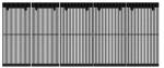 15mm Pixel Pitch Transparent Digital Display SMD 2727 LED Configuration