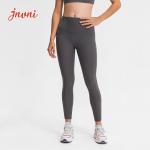 Women Side Phone Pocket 220gsm Workout Leggings Tights No T Line Squatproof Hip