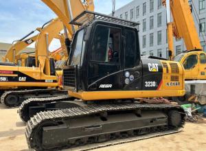 Wholesale Original 23 Ton Used Hydraulic Crawler Excavators CAT323 Secondhand Track Digger from china suppliers