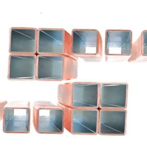 Wholesale CCM Copper Rectangular Tube DHP Square Pipe High Mechanical Stability from china suppliers