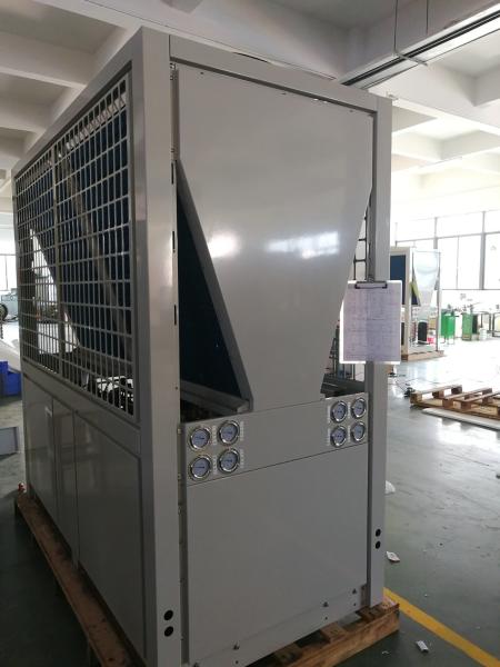 LCD Finger Touch Swimming Pool Heat Pump 84kw Compact Commercial Pool Heat Pump