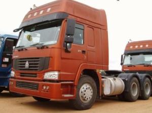Wholesale Howo 420 Hp Euro 2 Tractor Head Truck For Transportation 40000 Loading Weight from china suppliers