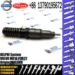 Wholesale High Quality Diesel Engine Electronic Unit Fuel Injector E3.4 BEBE5G17101 21506699 22340648 for VOL TRUCK MD16 P3622 from china suppliers