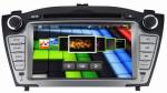 7 inch 2 din touch screen Hyundai IX35 car radio with bluetooth gps navigation
