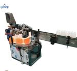 Commercial Glass Bottle Sticker Labeling Machine For Tin Cap Front Back