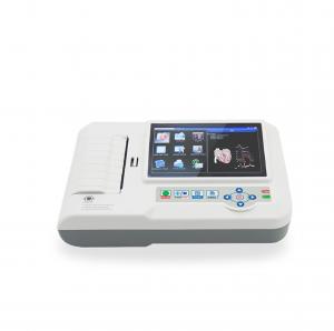 Wholesale Electrocardiograph Portable Heart Monitor Manual 3 6 Channel Portable 12 Lead ECG Machine from china suppliers