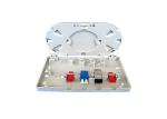 Mini FTTH Fiber Optic Termination Box Wide Environmental Temperature