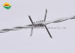 HUILONG Arame Farpado Galvanized Razor Barbed Wire , Normal Twist Barb Wire Roll